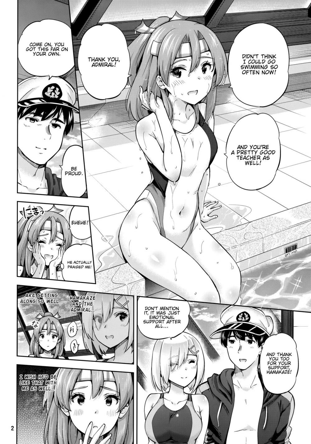 Hentai Manga Comic-Zuihou and Hamakaze in Racing Swimsuits-Read-4